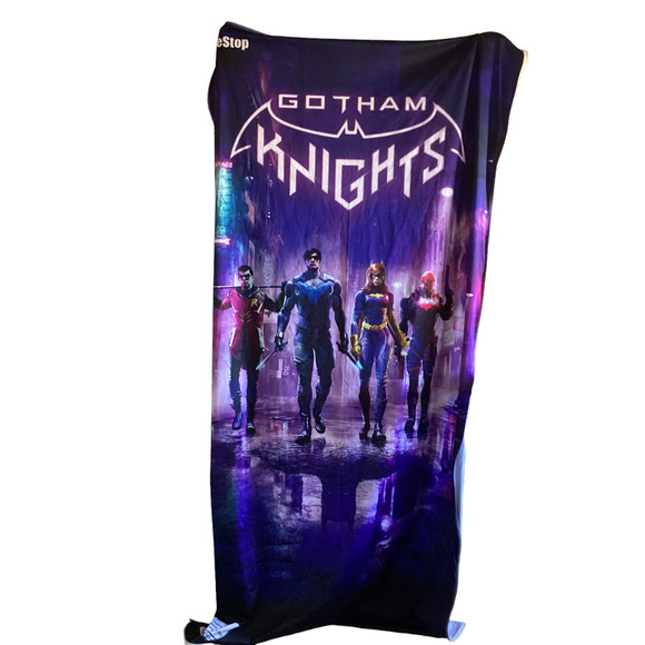 Gotham Knights Promo Poster Wall Hanging Banner DC Comics 90" X 49"
